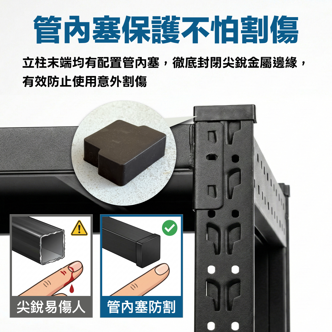 0.8m 輕倉貨架可自由串接，高載重、方便理貨、適合網拍賣家、家庭倉庫收納、越串越省CP值爆表！
